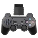 Langaton peliohjain Sony PS2 -ohjaimelle Playstation 2 -konsoliohjaimelle 2.4G Double Vibration Shock Joypad USB PC Game