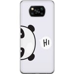 Xiaomi Poco X3 NFC Genomskinligt Skal Hi! kawaii