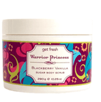 Get Fresh - Warrior Princess Sugar Body Scrub - Blackberry & Vanilla 290g