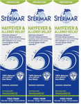 3 X Sterimar Hayfever and Allergy Relief Water Based Nasal Spray, 50ml