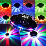 Enceinte sono DJ PARTY KARAOKE 800W Batterie Disco Mobile 15" à LED RGB USB/MICRO SD/Bluetooth / RADIO FM + Micro VHF + OVNI