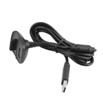 1 Pcs Nouveau Usb Lecture & Chargeur Adaptateur De Câble De Charge Pour Xbox 360 Contrôleur Noir