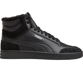 Shuffle Mid Fur sneakers Unisex Puma Black-Puma Black-Steel Gray 9.5