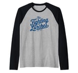 Fighting Lurches Retro Fan Gear Raglan Baseball Tee