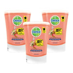 [Ref:3059943027442] DETTOL Lot de 3 Recharges No-Touch Savon Liquide Mains 250