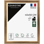 Cadre Photo Bronze 40x50 cm et 50x40 cm - Convient au A3 – Cadre pour photo 40x50 cm - Cadre Photo Hades 40x50 cm Recyclable - Fabriqué en France