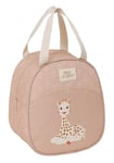 SOPHIE LA GIRAFE COOKIE - Trousse isotherme préscolaire, trousse pour enfant, adaptable au chariot, idéale pour les enfants de 5 à 14 ans, confortable et polyvalente, qualité et résistance, 19 x 14 x