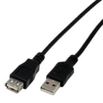 MCL Samar USB 2.0 extension cable A male/A femal