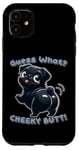 Coque pour iPhone 11 Chien carlin noir drôle Guess What Cheeky Butt mignon garçons filles