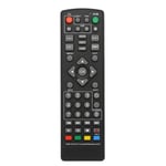 Universell DVB-T2 Set Top Box Fjärrkontroll Trådlös Smart TV Set Top Box Controller Ersättning HDTV Smart TV Box Svart