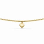 Scrouples Hjerte Girls 8 Karat Gull Armbånd 670333