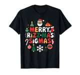 Merry Rizz Mas Sigmas- Gen Alpha Middle School Christmas T-Shirt