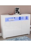 Vida Designs Nova 3 Door LED Sideboard 970 x 1300 x 350 mm