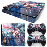 Kit De Autocollants Skin Decal Pour Console De Jeu Ps4 Slim Corps Entier Corps Entier Persona 5 Persona5,T1tn-Ps4slim-6586