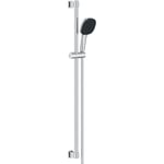 Ensemble de douche avec pommeau 3 jets, barre 90cm et flexible - GROHE Vitalio Comfort 110 26932001 - Economie d'eau - Chromé