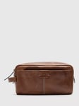 Rodd & Gunn Princeton Leather Washbag, Cognac