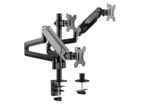 Equip 17&quot;-27&quot; Triple Monitor Desk Mount Bracket