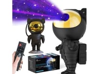 Starry Sky Projector Galaxy Projector Black | Night Lamp, Projector | For Children, In The Shape Of An Astronaut