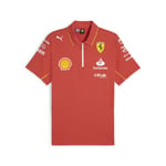 Polo Ferrari Scuderia Officiel Formule 1 Homme Rouge