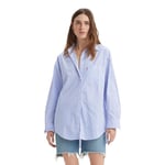 LEVIS Women's lola Shirt, Bearberry Stripe Blu, XS