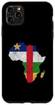 Coque pour iPhone 11 Pro Max Drapeau de la République centrafricaine centrale