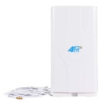 PC accessories LGMIN LF-ANT4G01 Indoor 88dBi 4G LTE MIMO Antenna with 2 PCS 2m Connector Wire, TS-9 Port