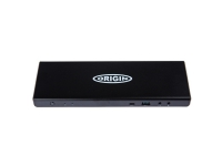 Origin Storage DELL-D6000S-OS, Dockning, USB 3.2 Gen 1 (3.1 Gen 1) Type-A + Type-C, 96 W, Svart, Varje varumärke, CE, FCC