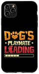 Coque pour iPhone 11 Pro Max Dog's Playmate Chargement Annonce de grossesse amusante