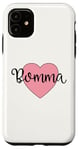 Coque pour iPhone 11 Simple Bomma Flammish Grandmother Grandma Rose Heart Bomma