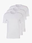 HUGO BOSS Embroidered Logo Cotton T-Shirt, Pack of 3