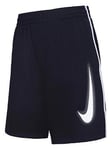 Nike Younger Boys All Day Play Dri-fit High Brand Read Short - Black, Black, Size 3-4 Years