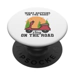 What happens on the Road stay on the Road PopSockets Adhesive PopGrip