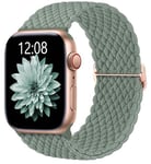 AMSKY Bracelet en Tressé Compatible avec Bracelet Apple Watch 40mm 44mm 46mm 42mm 41mm 45mm 38mm 49mm Femme Homme, Textile Bracelet Compatible avec iWatch Serie 10 9 8 7 6 5 4 3 2 1 SE Ultra