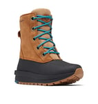 Columbia MORITZA SHIELD OMNI-HEAT bottes de neige imperméables Femme, Marron (Elk x River Blue), 38 EU