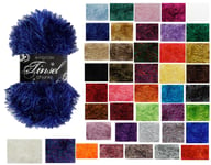 King Cole Tinsel Chunky Yarn / Wool 50g Balls - All Colours - Free Postage