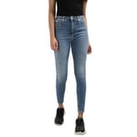 Calvin Klein Jeans Women's HIGH Rise Super Skinny Ankle J20J222775 Pants, Denim Light, 27W