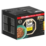 Multipack Sheba Varieties i portionsform 32 x 85 g - Selection in Sauce