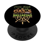 Mon oasis de bien-être Cocoa Beach PopSockets PopGrip Adhésif