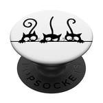 Kitty Cat Pop Socket pour téléphone PopSockets Chaton Mignon Chat PopSockets PopGrip Adhésif