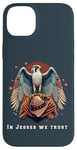 iPhone 14 Plus In Jesses We Trust Epic Cool Falconry Falconer Bird Hawking Case