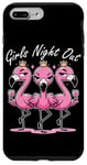 iPhone 7 Plus/8 Plus Cute Pink Flamingos Girls Night Out for Friends Flamingo Case