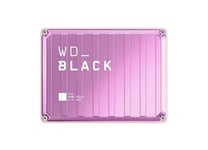 WD_BLACK P10 6TB Game Drive, Portable External Hard Drive for On-The-Go Access to Your Game Library, Works with Playstation, Xbox, PC, Save up to 150 games, Includes One Month Discord NITRO offer-PINK