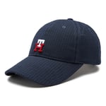 Keps Tommy Hilfiger AU0AU01673 Mörkblå