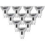 GU10 Halogen Spotlight-lampa, Dimbar 50W Varmvit 2800K, AC 220-240V Halogen Reflektor