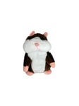 JIM Fitness Hamster Parlant Peluche, Brun et Blanc