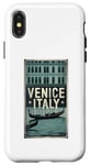 Coque pour iPhone X/XS Venise, Italie - The Gondolier's Whisper