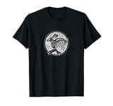 Celtic Rabbit Knot Spirit Animal Runes in Gothic Style T-Shirt