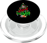 Go Jesus Its Your Birthday Christmas Tree PopSockets PopGrip for MagSafe