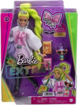 Barbie Extra - Poupée Avec Cheveux Vert Fluo