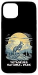 Coque pour iPhone 15 Plus Voyageurs National Park Grey Wolf Wildlife